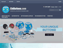 Tablet Screenshot of chibuttons.com